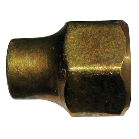 Swivel 0.25 in. Flare Brass Forged Flare Nut, 5PK SW2739029